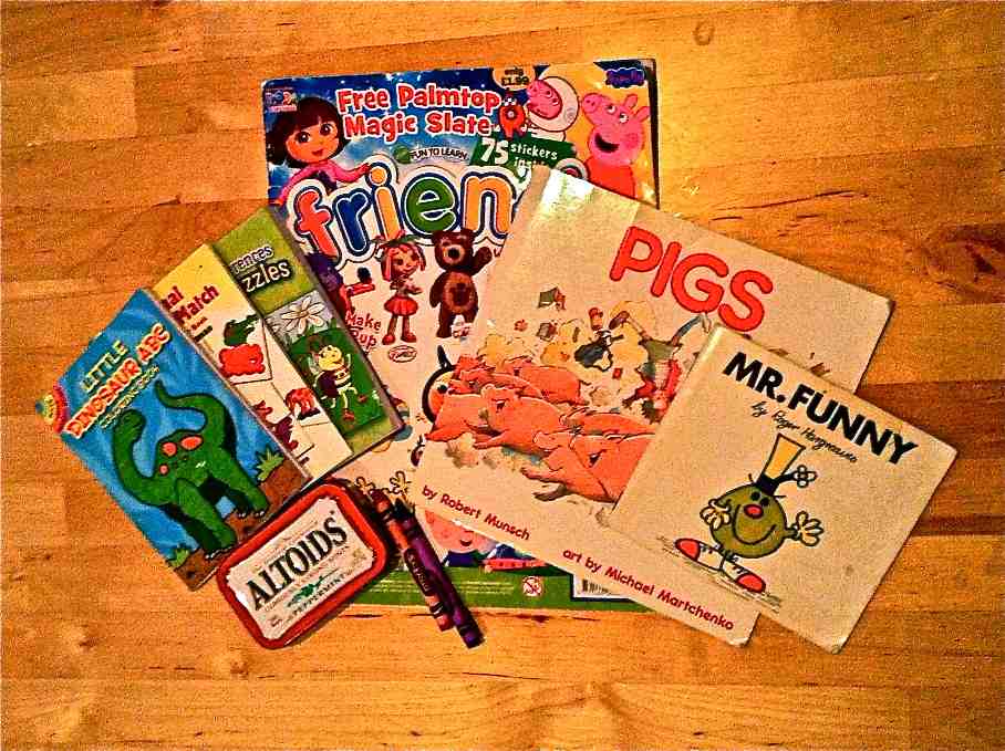 Story books and magazines